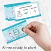 Big Dot of Happiness Narwhal Girl - Under The Sea Baby Shower or Birthday Party Game Scratch Off Cards - 22 Count - 2 of 4