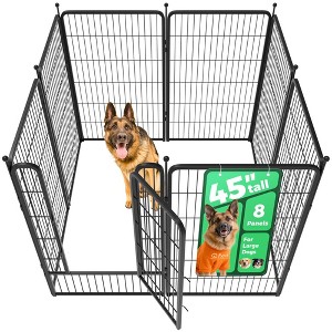 FXW Rollick Dog Playpen for Indoor, Yard, RV Camping, Panels for Puppy and Small Dogs│Patented - 1 of 4