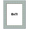 PosterPalooza | Photo Size Refined Blue Picture Frame - UV Acrylic, Foam Board Backing, Hanging Hardware - 2 of 4