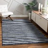 Luxe Weavers Moroccan Lines Navy 5x7 Area Rug : Target