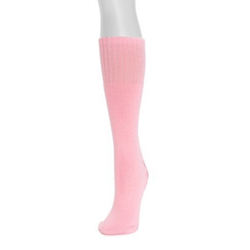 Muk Luks Womens Non-skid Slipper Socks, Light Pink : Target