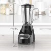 BLACK+DECKER 10-Speed Countertop Blender, BL2010BG, 6-Cup Glass Jar, Dishwasher-Safe, Stainless Steel Blade, Suction Feet - 2 of 4