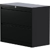 2 Drawer Lateral File Cabinet with Lock, Filing Cabinets for Home Office, Storage Cabinets for Hanging Files Letter/Legal/F4/A4 - 2 of 4