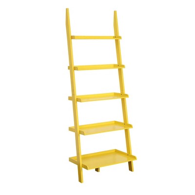 72" American Heritage Bookshelf Ladder Yellow - Breighton Home