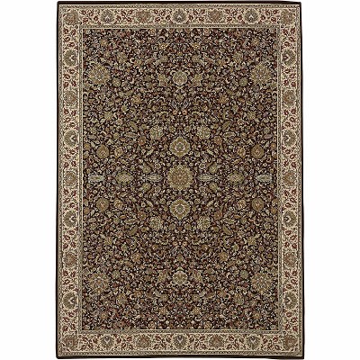 Oriental Weavers Ariana 172D2 Brown/ Ivory Indoor Area Rug - 2' x 3'
