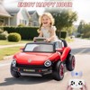 Licensed Volkswagen Beetle Ride-On Car for Kids, 12V Electric Vehicle, 4-Wheeler Toy Car with Remote Control, LED Lights, Music Player - 4 of 4