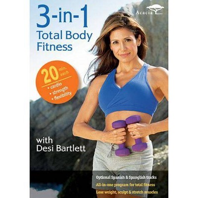 3-In-1 Total Body Fitness With Desi Bartlett (DVD)(2008)