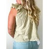 Women's Layken Ruffled Shoulder Top - MABLE M - 2 of 4