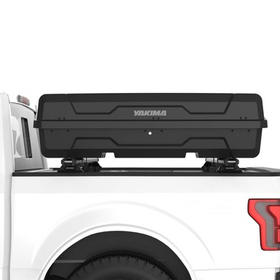 Yakima DeepSpace 10 Rooftop Cargo Box, Hard Shell Roof Storage Carrier, 10 Cubic Foot with Mounting Hardware and SKS Lock, Black