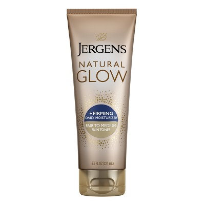Jergens Natural Glow Firming Daily Moisturizer Self Tanner Body Lotion - 7.5 fl oz