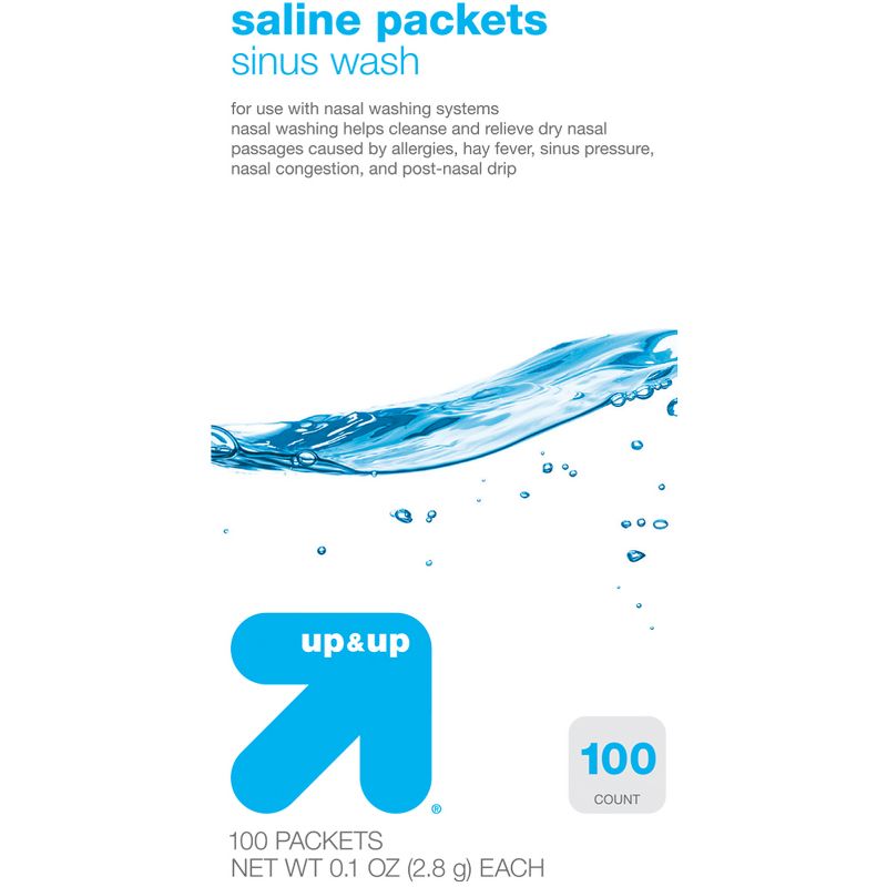 Saline Packets - 100ct - up &#38; up&#8482;, 3 of 8
