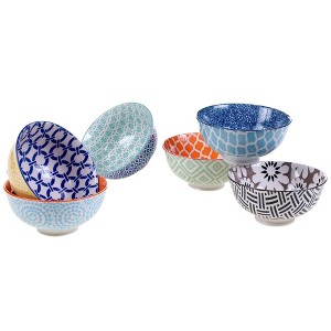 10oz 6pk Porcelain Chelsea Snack Bowls - Certified International - 1 of 4