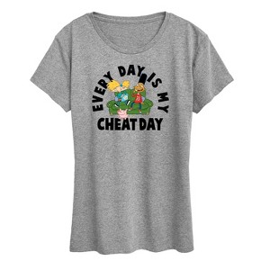 Women's - Hey Arnold! - Cheat Day Short Sleeve Graphic T-Shirt - 1 of 4