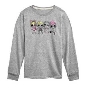 Boys' - LOL Surprise! - LOL Squad Long Sleeve Graphic T-Shirt - 1 of 4