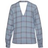 Women's Plaid Cutout Blouse Shirt - LASCANA - 4 of 4