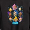 Boys' - Bubble Guppies - Bubble Grid Graphic Long Sleeve Fleece Sweatshirt - 2 of 4