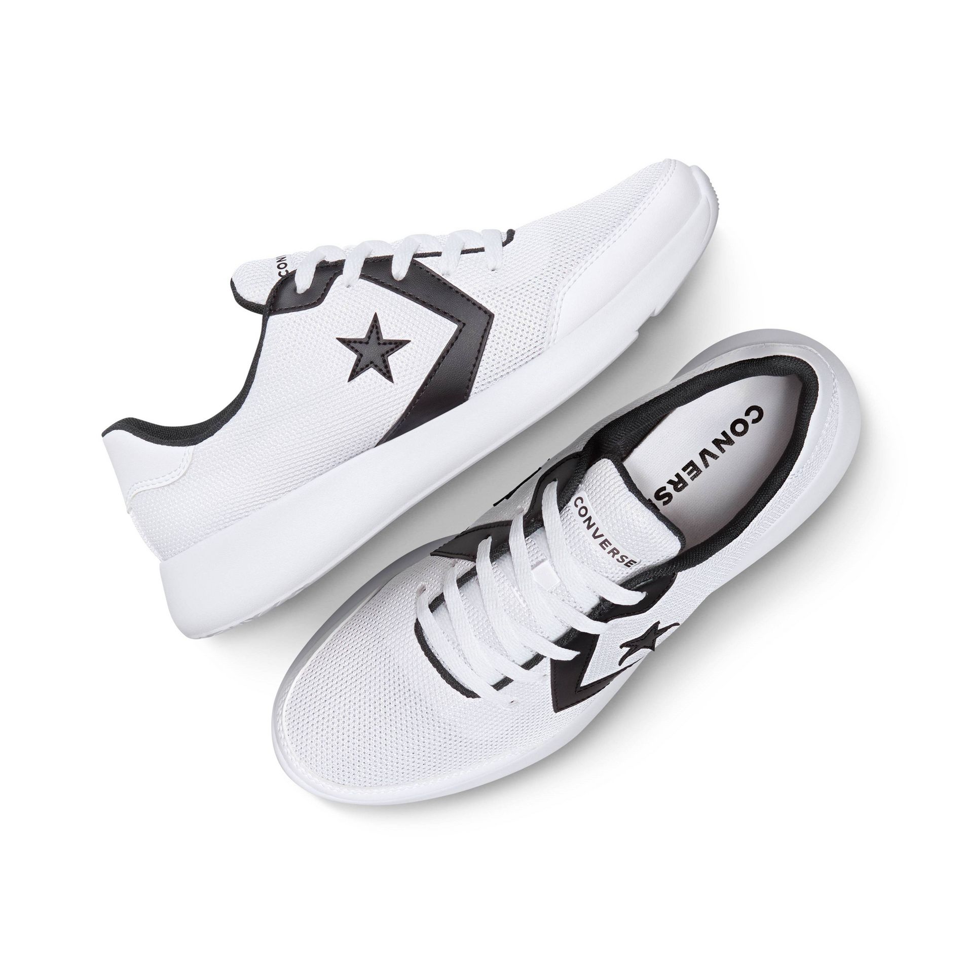 Converse Adult Day One Trainer Sneakers -White/Black M9/W10.5