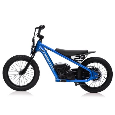Electric Dirt Bike, 360W, Adjustable Speeds 6.84/11.81/15.53 MPH, Kids Electric Bikes 6-12, 16" Off-Road Wheel