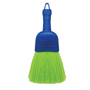 Lola Products Whisk Broom, Hand Brush, Durable Bristles, Whisks Away Dirt & Debris, Compact, Hang Hole for Easy Storage, Indoor/Outdoor, 1 Pack - 1 of 4