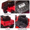 Ride on Truck with Remote Control for Kids, 12V Battery Powered Licensed Chevrolet Silverado GMC Ride On Car Toddler Electric Vehicles - 2 of 4