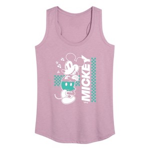 Women's - Disney - Mickey & Friends Graphic Racerback Tank - 1 of 4