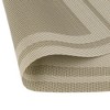 Unique Bargains Dining Room Heat-resistant Modern PVC Placemats 18 x 12 Inches 6 Pcs - 4 of 4