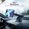 Nautica PH120 Magnetic Phone Holder – 3-in-1 Car Mount for Dashboard, Windshield & Air Vent – Adjustable Distance & Strong Magnetic Grip - 3 of 4