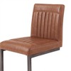 New Pacific Direct Ronan PU Leather Bar Stool,Set of 2 - 3 of 4