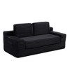 Double Corduroy Convertible Boneless Sofa with 2-in-1 Design and Space-Saving - 4 of 4