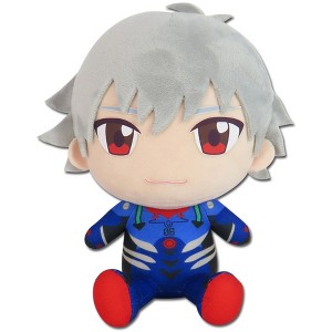 Great Eastern Entertainment Evangelion New Movie - Kaworu Nagisa Sitting Plush 7"H - 1 of 4
