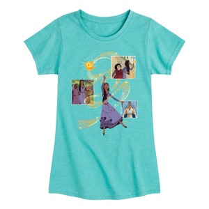 Girls' - Disney - Asha And Friends Fitted Short Sleeve Graphic T-Shirt - 1 of 4