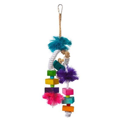 Prevue Pet Products Tropical Teasers Mai Tai Bird Toy, Multicolor