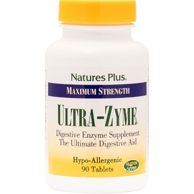 Nature's Plus Maximum Strength Ultra-Zyme 90 Tabs.