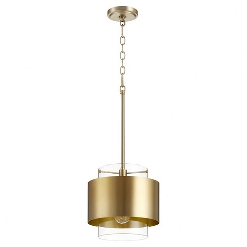 Quorum Lighting 1 - Light Pendant in  Aged Brass - image 1 of 1