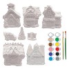 MasterPieces - Christmas Village - Plaster Figurine Paint Set for Children - 3 of 4
