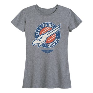Women's - Top Gun: Maverick - Talk To Me Goose Short Sleeve Graphic T-Shirt - 1 of 4