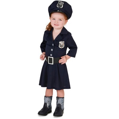 Forum Novelties Child Police Girl Costume Medium : Target