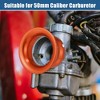 Unique Bargains Motorbike Velocity Stack Carb Carburetor Air Filter Funnel Trumpet - 3 of 4