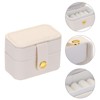Unique Bargains Romantic Engagement Wedding Ring Box Jewelry Storage - 3 of 4