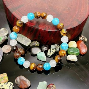 Hachikiko Versatile Tiger Eye Stone Bracelet - 8mm Beaded Wealth & Luck Bracelet, Natural Crystal for Attracting Money & Prosperity - 1 of 4