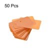 Unique Bargains Blank Waterproof Eyelet Hole Plastic Shipping Tags 50 Pcs - 3 of 4