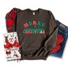 Simply Sage Market Women's Graphic Sweatshirt Merry Christmas Trees - 3 of 4