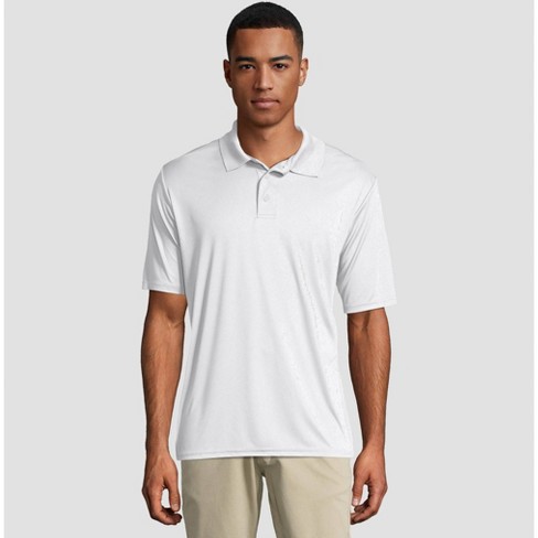 Hanes Men's X-Temp Short Sleeve Pique Polo Shirt 