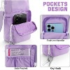 BABYYER Water Bottle Holder with Strap,Water Bottle Carrier Bag for Tumbler with Handle, Insulated Water Bottle Sling Bag with Phone Pouch - 4 of 4