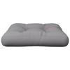 vidaXL Pallet Cushion Gray 23.6"x23.6"x4.7" Fabric - 4 of 4