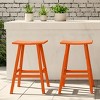 WestinTrends Outdoor Patio Adirondack Counter Height Stool Chair - 2 of 4