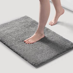 Kumasinova Spa-Quality Plush Marshmallow Bath Rug, Contour Bathroom Rugs, Machine Washable Rug, Non-Skid Latex Backing, Door Mat - 1 of 4