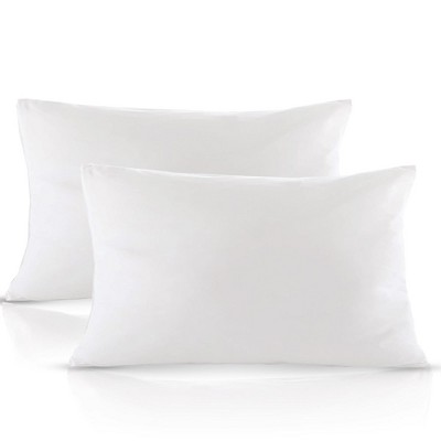 Peace Nest 2 Pack Feather Down Throw Pillow Insert, Gray, 18 X 18