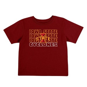 NCAA Iowa State Cyclones Toddler Boys' 2pk T-Shirt - 1 of 4