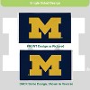NCAA University Of Michigan Flag with Grommets, 3'x5' Michigan Wolverines Outdoor College Flags & Banners for Garden Patio Indoor Wall Décor - 2 of 4
